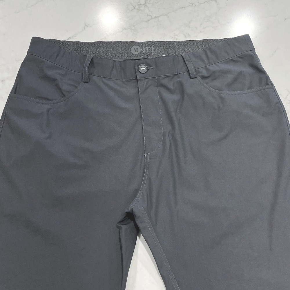 Vuori Meta Pant Mens 38 x28" Dark Gray Stretch Tech Performance Casual Classic - Picture 3 of 12